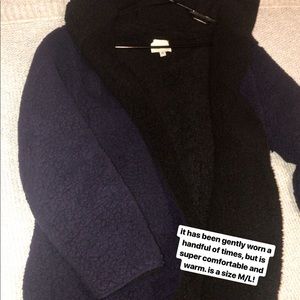 Silence + Noise Magnolia Cozy Reversible Coat